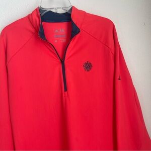 Adidas Climacool Trump Golf Course Half Zip Sweater Pullover